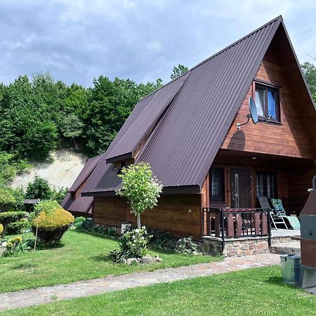 Domki Pod Skalka Baligród Exteriör bild