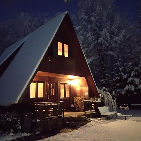 Domki Pod Skalka Baligród Exteriör bild
