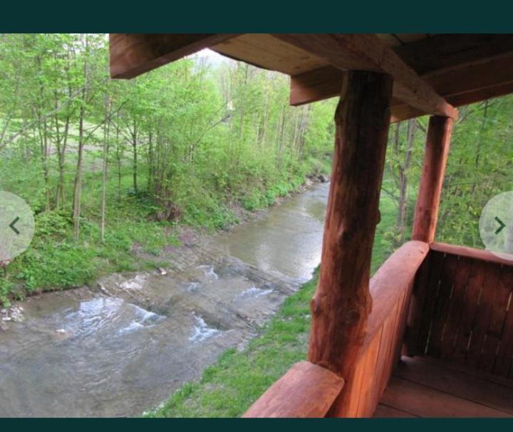 Domki Pod Skalka Baligród Exteriör bild
